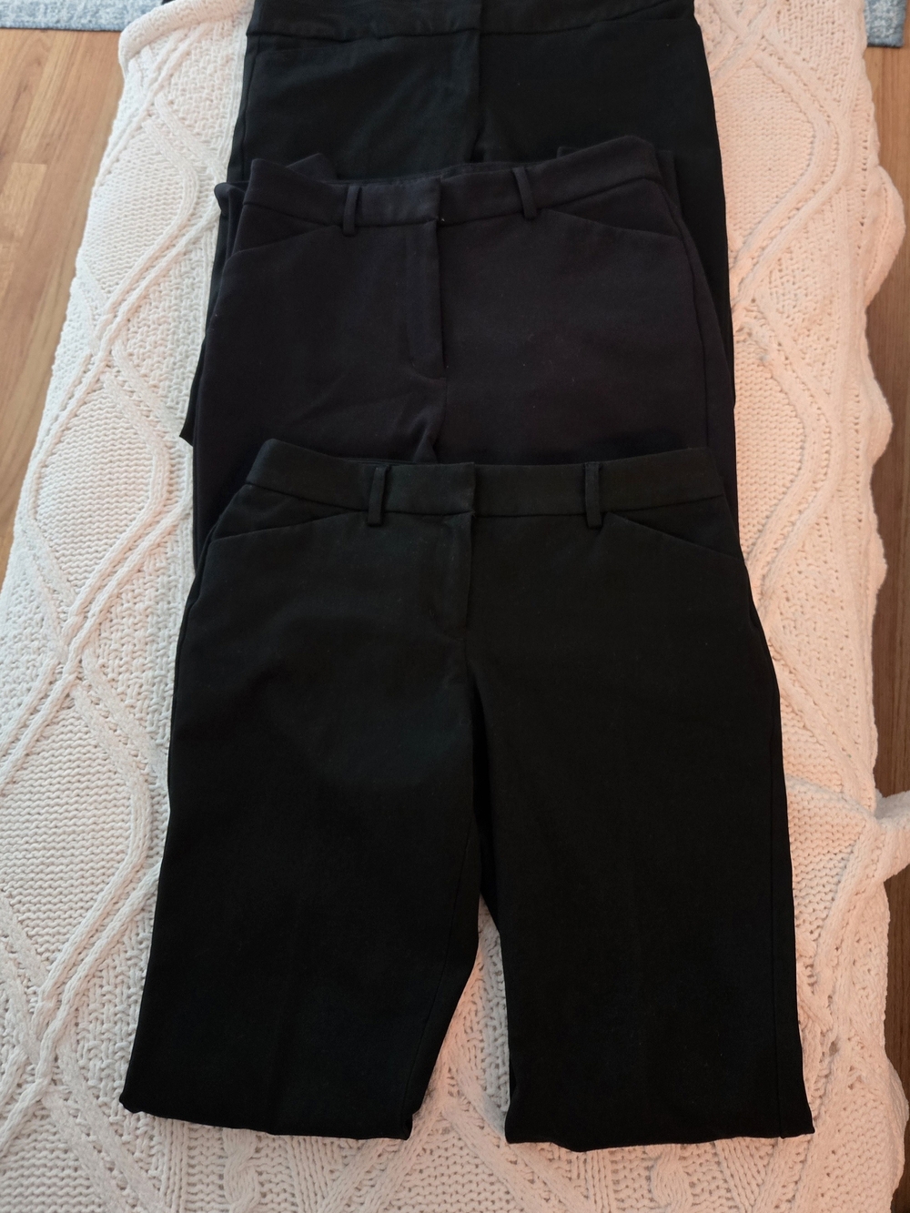 Express Black Pants 3 Pair Bundle Size 4 S